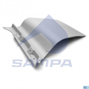 7 249 р. Накладка MAN TGA,L,LX двери нижняя правая SAMPA SAMPA 18200191  с доставкой в г. Керчь. Увеличить фотографию 1