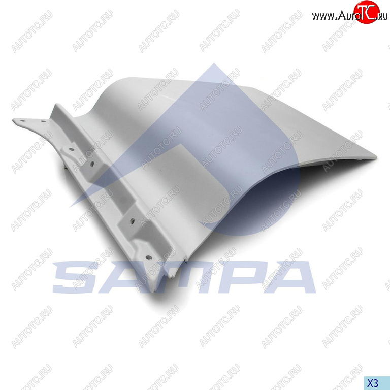7 249 р. Накладка MAN TGA,L,LX двери нижняя правая SAMPA SAMPA 18200191  с доставкой в г. Керчь