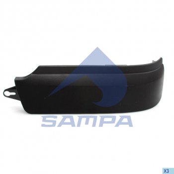 749 р. Панель MAN TGS угловая бампера правая нижняя SAMPA SAMPA 18200198  с доставкой в г. Керчь. Увеличить фотографию 1