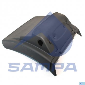 3 599 р. Крыло MAN TGX заднее левоеправое задняя часть SAMPA SAMPA 18200214  с доставкой в г. Керчь. Увеличить фотографию 1