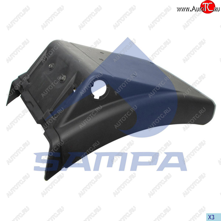 2 999 р. Крыло MAN TGA,TGS заднее передняя часть левоеправое (520мм) SAMPA SAMPA 18200258  с доставкой в г. Керчь
