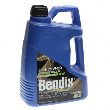 3 899 р. Масло трансмиссионное SUPER GEAR GL45 75W90 синт.4л BENDIX BENDIX 182063b  с доставкой в г. Керчь. Увеличить фотографию 1