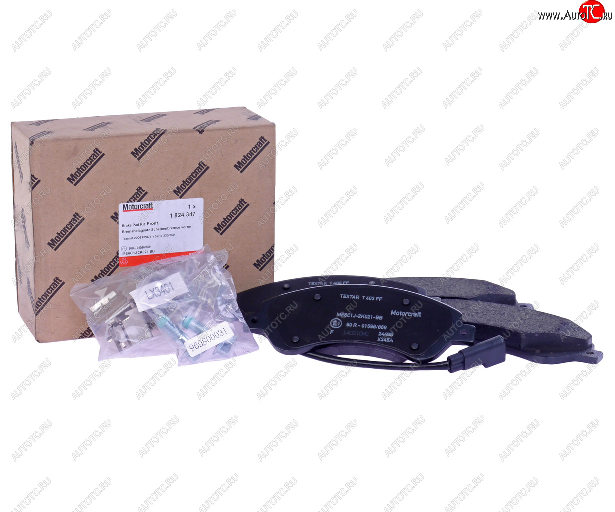 6 399 р. Колодки тормозные FORD Transit (06-) передние (комфорт) (4шт.) OE FORD 1824347  с доставкой в г. Керчь