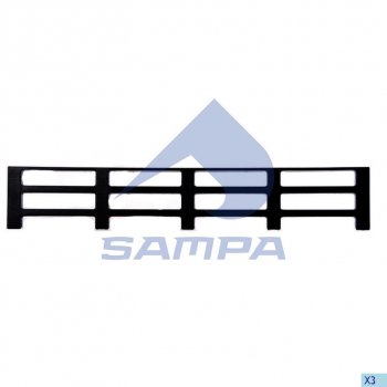 679 р. Решетка радиатора VOLVO FH,FM облицовки нижняя SAMPA SAMPA 18300009  с доставкой в г. Керчь. Увеличить фотографию 1
