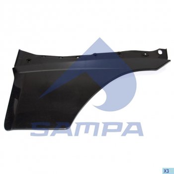 4 949 р. Накладка VOLVO FH12 2V двери нижняя левая SAMPA SAMPA 18300029  с доставкой в г. Керчь. Увеличить фотографию 1