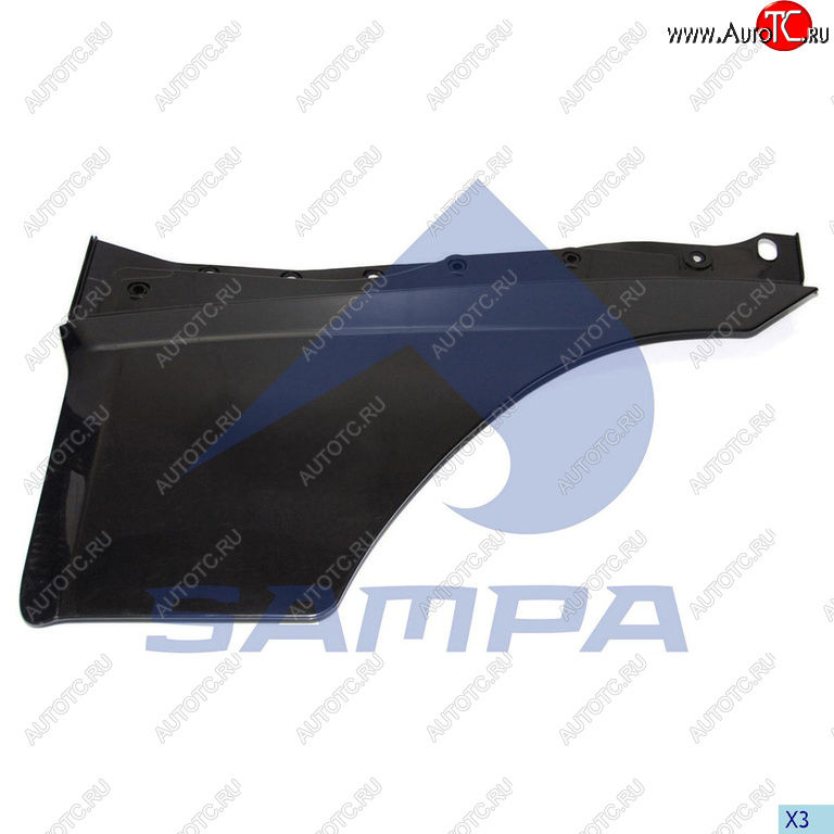 4 949 р. Накладка VOLVO FH12 2V двери нижняя левая SAMPA SAMPA 18300029  с доставкой в г. Керчь