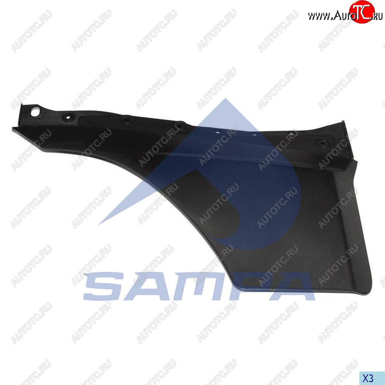 4 999 р. Накладка VOLVO FH12 2V двери нижняя правая SAMPA SAMPA 18300030  с доставкой в г. Керчь