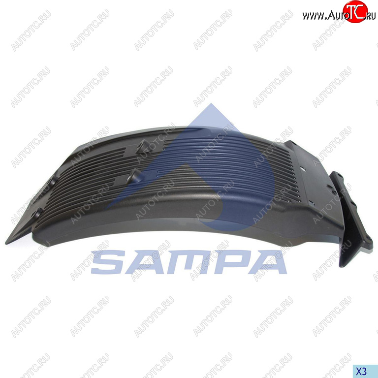 1 799 р. Подкрылок VOLVO FH кабины передний правый SAMPA SAMPA 18300043  с доставкой в г. Керчь