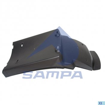 1 879 р. Брызговик VOLVO FH задний арки колеса передней SAMPA SAMPA 18300046  с доставкой в г. Керчь. Увеличить фотографию 1