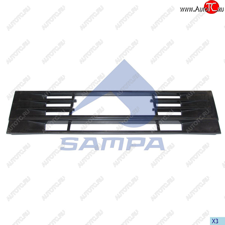 1 589 р. Решетка бампера VOLVO FH12,16 переднего нижняя SAMPA SAMPA 18300079  с доставкой в г. Керчь