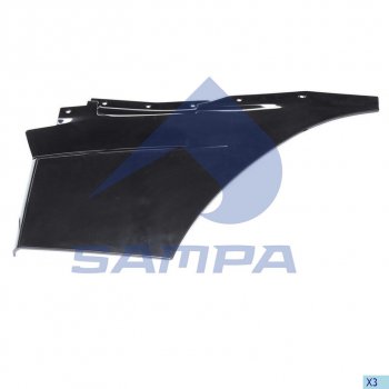 3 199 р. Накладка VOLVO FH 1V двери нижняя левая SAMPA SAMPA 18300090  с доставкой в г. Керчь. Увеличить фотографию 1