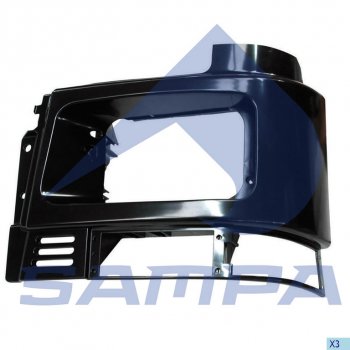 2 459 р. Облицовка VOLVO FM10,12 фары левой SAMPA SAMPA 18300274  с доставкой в г. Керчь. Увеличить фотографию 1