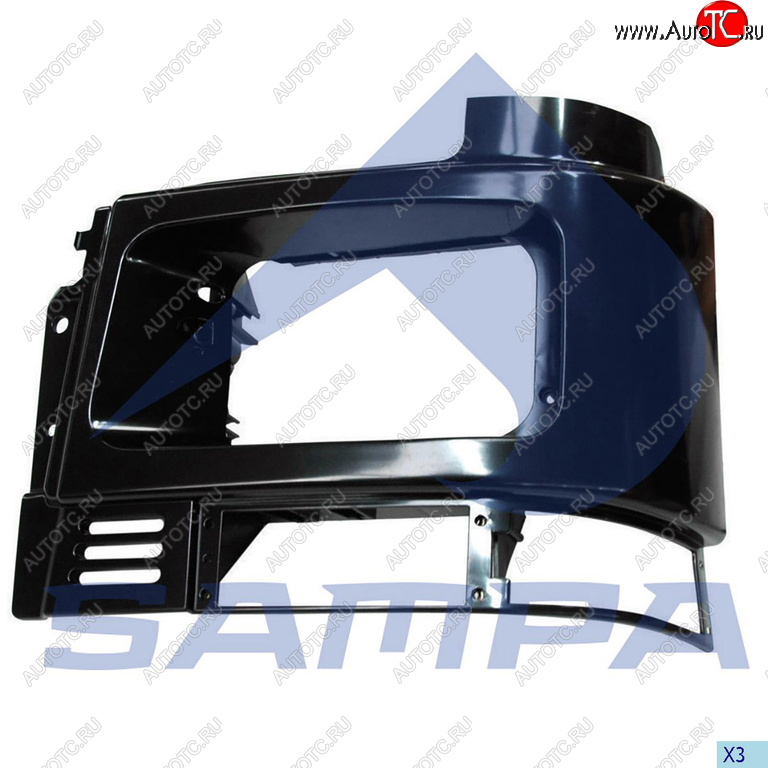 2 459 р. Облицовка VOLVO FM10,12 фары левой SAMPA SAMPA 18300274  с доставкой в г. Керчь