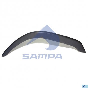 599 р. Накладка VOLVO FH крыла переднего левого SAMPA SAMPA 18300289  с доставкой в г. Керчь. Увеличить фотографию 1
