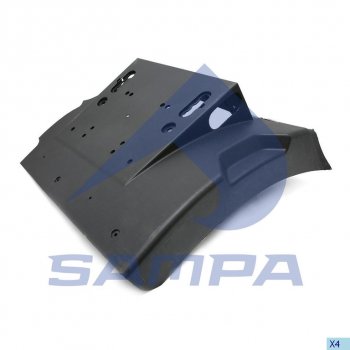 1 399 р. Крыло VOLVO FH,FM,FMX RENAULT заднее задняя часть левая SAMPA SAMPA 18300475  с доставкой в г. Керчь. Увеличить фотографию 1