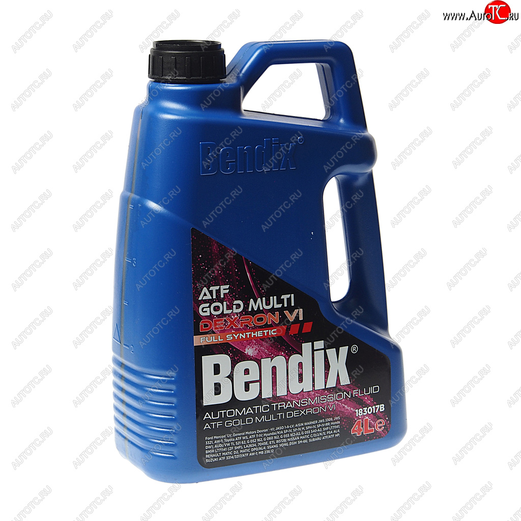 3 679 р. Масло трансмиссионное ATF для АКПП GOLD MULTI DEXRON VI синт.4л BENDIX BENDIX 183017b  с доставкой в г. Керчь