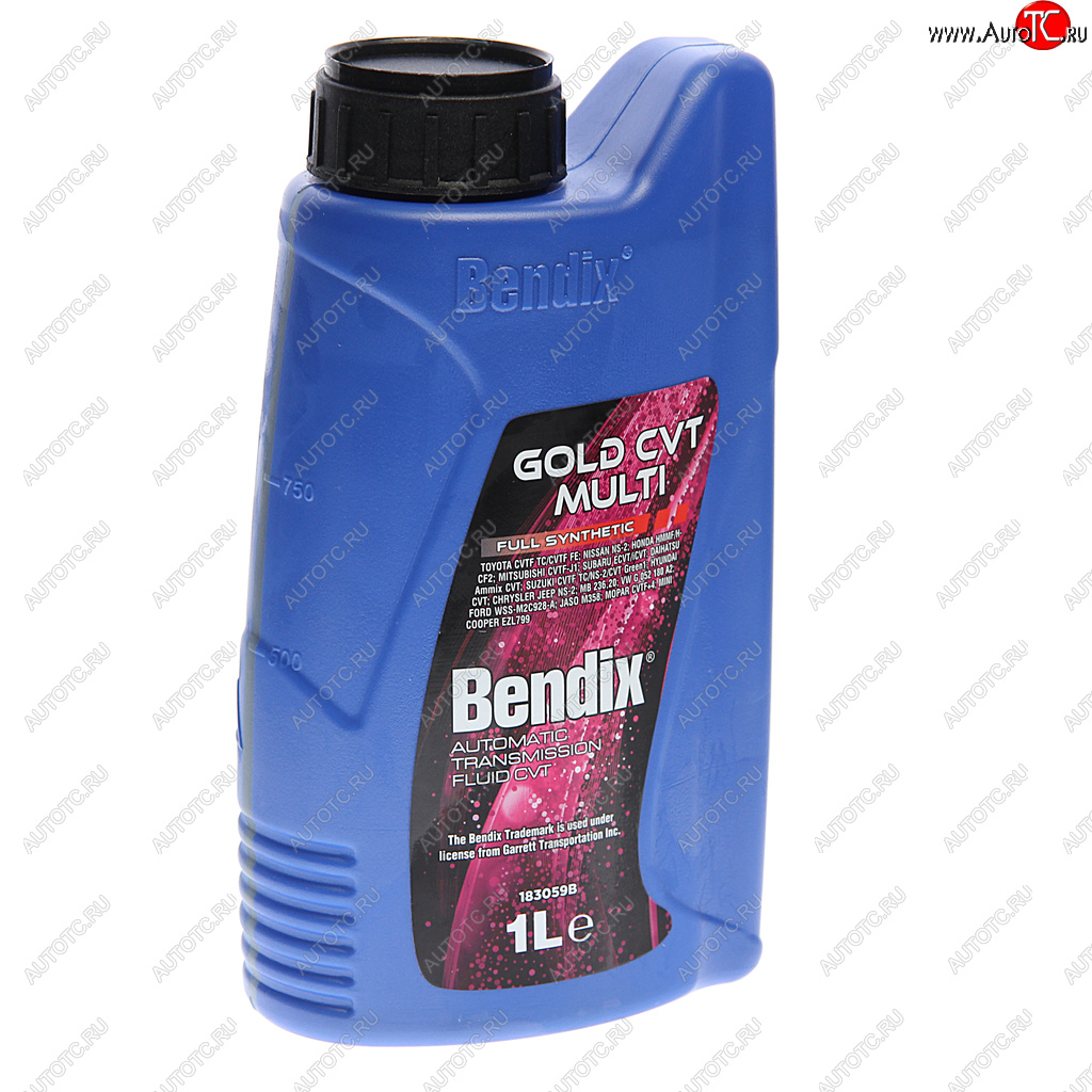 829 р. Масло трансмиссионное CVT для вариаторов GOLD MULTI синт.1л BENDIX BENDIX 183059b  с доставкой в г. Керчь