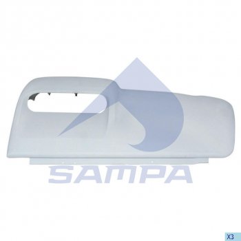 3 199 р. Панель SCANIA 4 series кабины угловая правая SAMPA SAMPA 18400014  с доставкой в г. Керчь. Увеличить фотографию 1