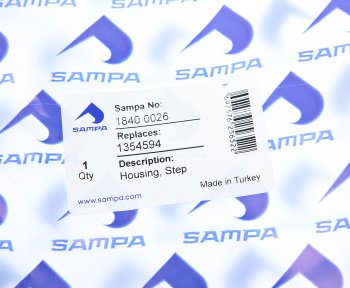 339 р. Накладка SCANIA подножки правая SAMPA SAMPA 18400026  с доставкой в г. Керчь. Увеличить фотографию 3