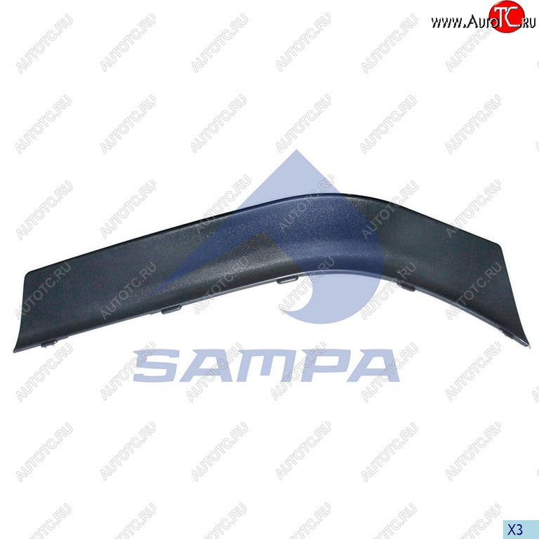 1 199 р. Накладка SCANIA крыла переднего SAMPA SAMPA 18400029  с доставкой в г. Керчь