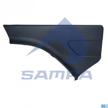 1 249 р. Накладка SCANIA 4,P,R,CP,CR series крыла переднего левая SAMPA SAMPA 18400031  с доставкой в г. Керчь. Увеличить фотографию 1