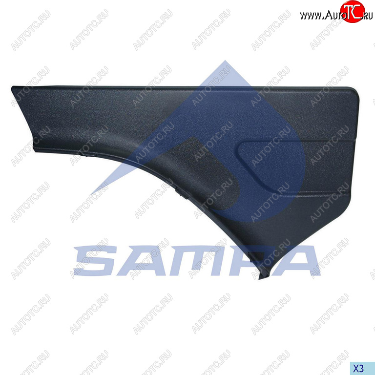 1 249 р. Накладка SCANIA 4,P,R,CP,CR series крыла переднего левая SAMPA SAMPA 18400031  с доставкой в г. Керчь