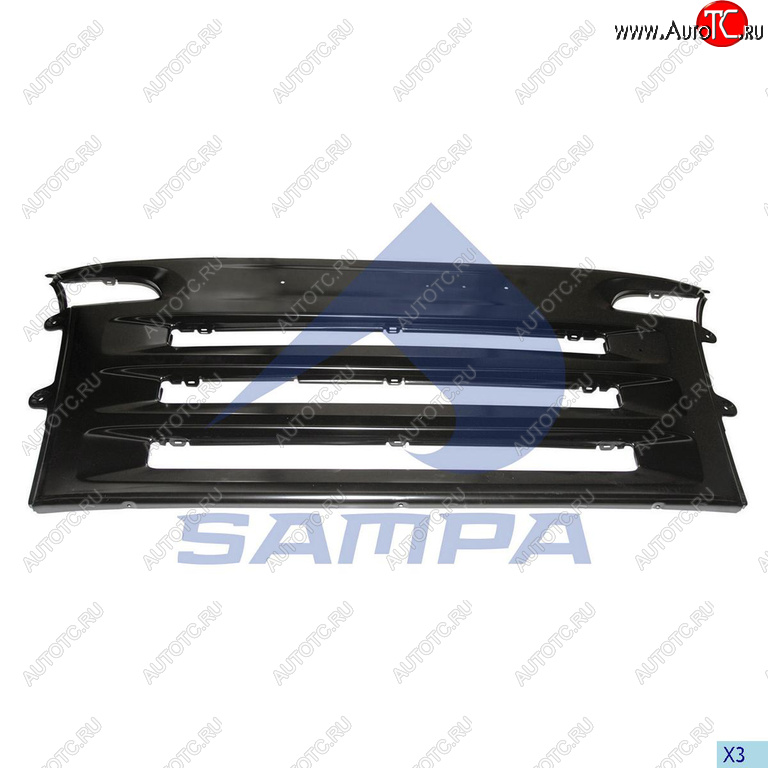 9 899 р. Решетка радиатора SCANIA P,R series верхняя SAMPA SAMPA 18400127 SAMPA 18400127  с доставкой в г. Керчь