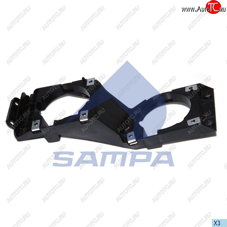 679 р. Кронштейн SCANIA R,P,G,T series крепления фары левой (пластик) SAMPA SAMPA 18400146  с доставкой в г. Керчь