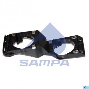 679 р. Кронштейн SCANIA R,P,G,T series крепления фары противотуманной правый SAMPA SAMPA 18400147  с доставкой в г. Керчь. Увеличить фотографию 1