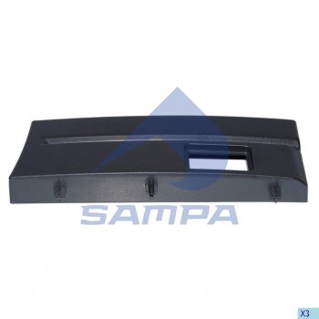 1 489 р. Накладка SCANIA P,R series подножки левая SAMPA SAMPA 18400177  с доставкой в г. Керчь. Увеличить фотографию 1