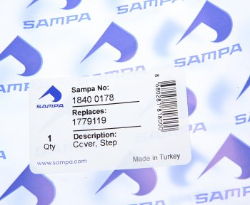 959 р. Накладка SCANIA подножки правая SAMPA SAMPA 18400178  с доставкой в г. Керчь. Увеличить фотографию 3