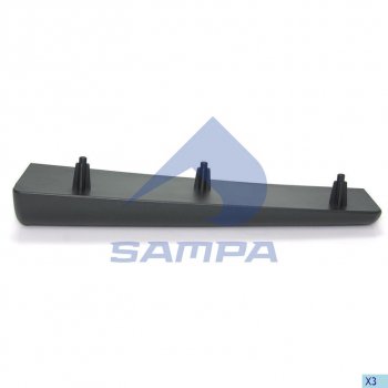 529 р. Накладка подножки SCANIA правая SAMPA SAMPA 18400180  с доставкой в г. Керчь. Увеличить фотографию 1