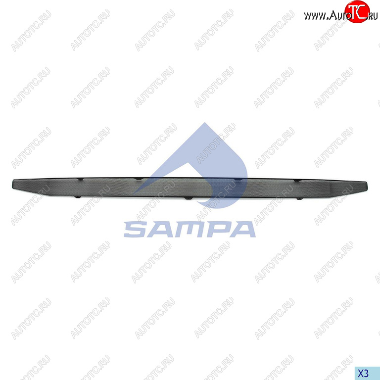 2 199 р. Накладка SCANIA 6 series подножки откидной нижней (L=33см) SAMPA SAMPA 18400283  с доставкой в г. Керчь