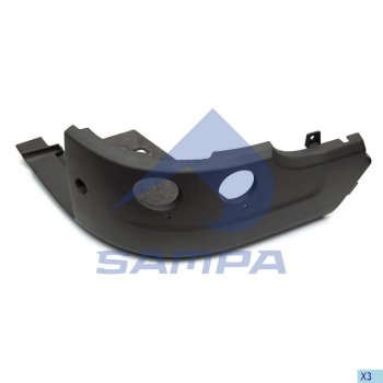 4 899 р. Бампер SCANIA передний правая часть SAMPA SAMPA 18400284 SAMPA 18400284  с доставкой в г. Керчь. Увеличить фотографию 1