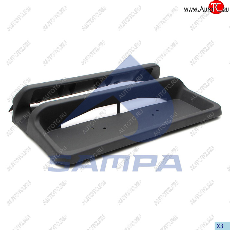 1 659 р. Накладка SCANIA 4,5 series крыла заднего правая (под фонарь) SAMPA SAMPA 18400329  с доставкой в г. Керчь