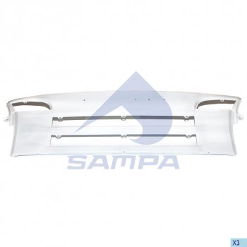 10 549 р. Облицовка радиатора SCANIA SAMPA SAMPA 18400356  с доставкой в г. Керчь. Увеличить фотографию 1