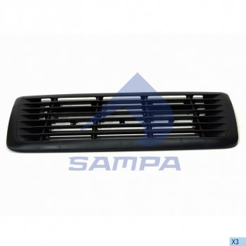 5 549 р. Решетка радиатора DAF LF45,95XF,85CF series нижняя SAMPA SAMPA 18500002  с доставкой в г. Керчь. Увеличить фотографию 1