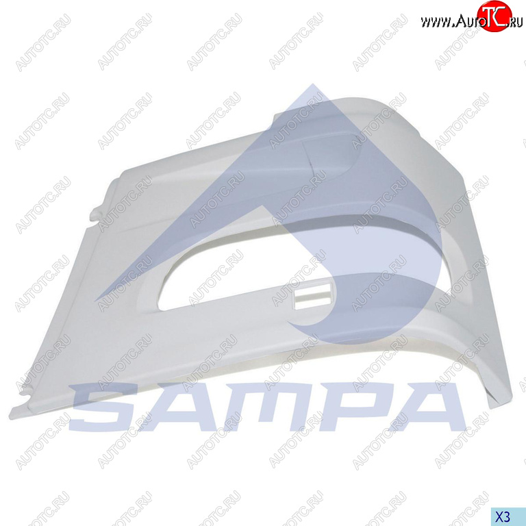3 799 р. Облицовка DAF F95,105XF фары левой SAMPA SAMPA 18500083  с доставкой в г. Керчь