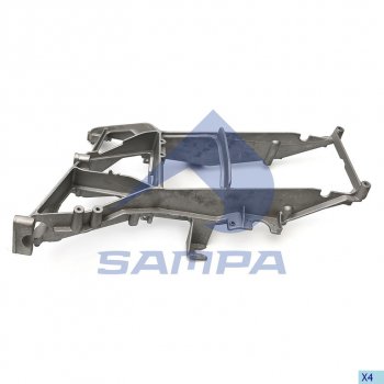 6 999 р. Кронштейн DAF F95,105XF крепления фары правой SAMPA SAMPA 18500093  с доставкой в г. Керчь. Увеличить фотографию 1