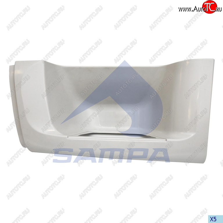 1 259 р. Подножка DAF XF95,105 левая SAMPA SAMPA 18500133  с доставкой в г. Керчь