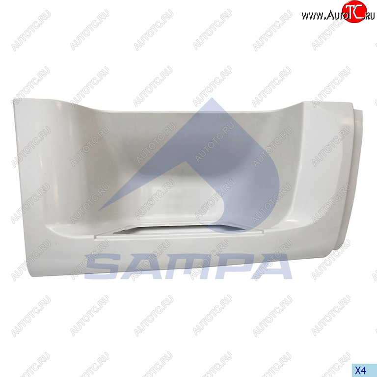 1 699 р. Подножка DAF XF105 правая SAMPA SAMPA 18500134  с доставкой в г. Керчь