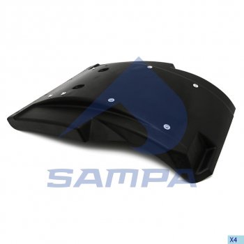 3 759 р. Крыло DAF переднее левое задняя часть SAMPA SAMPA 18500150  с доставкой в г. Керчь. Увеличить фотографию 1