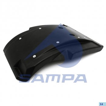 3 699 р. Крыло DAF переднее правое задняя часть SAMPA SAMPA 18500154  с доставкой в г. Керчь. Увеличить фотографию 1