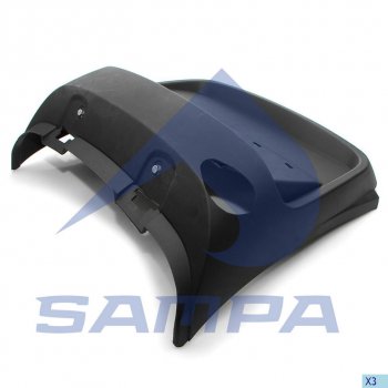 2 299 р. Крыло DAF заднее правое (с кронштейном) SAMPA SAMPA 18500219  с доставкой в г. Керчь. Увеличить фотографию 1