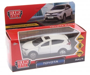 899 р. Модель автомобиля TOYOTA Rav4 металлическая ТЕХНОПАРК ТЕХНОПАРК 185421  с доставкой в г. Керчь. Увеличить фотографию 1