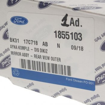 3 899 р. Элемент зеркальный FORD Transit (14-) левый (дополнительный) OE FORD 1855103  с доставкой в г. Керчь. Увеличить фотографию 4