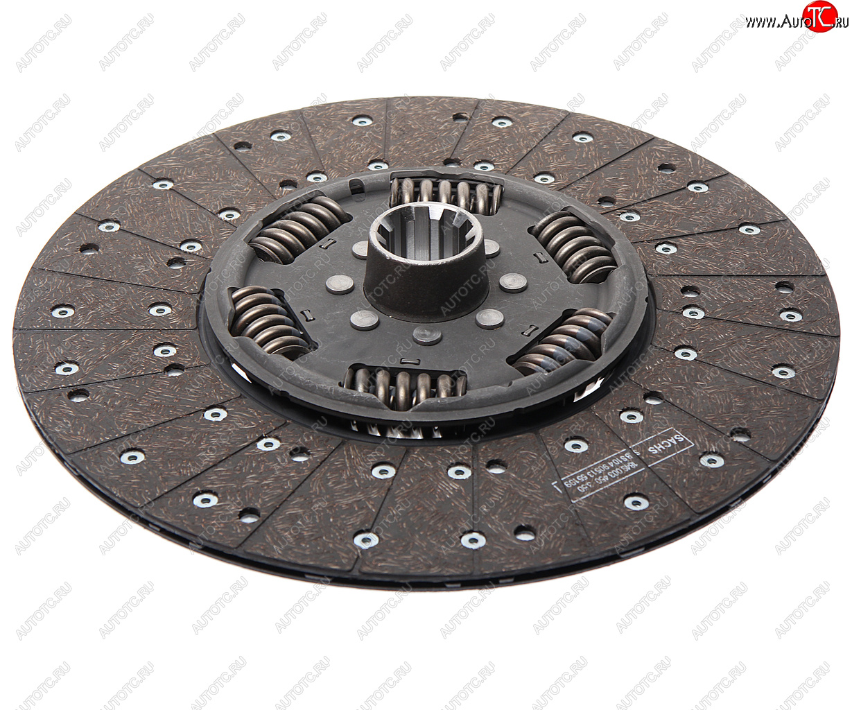 40 399 р. Диск сцепления КАМАЗ-ЕВРО (КПП-ZF) MFZ-430 SACHS SACHS 1878000205  с доставкой в г. Керчь