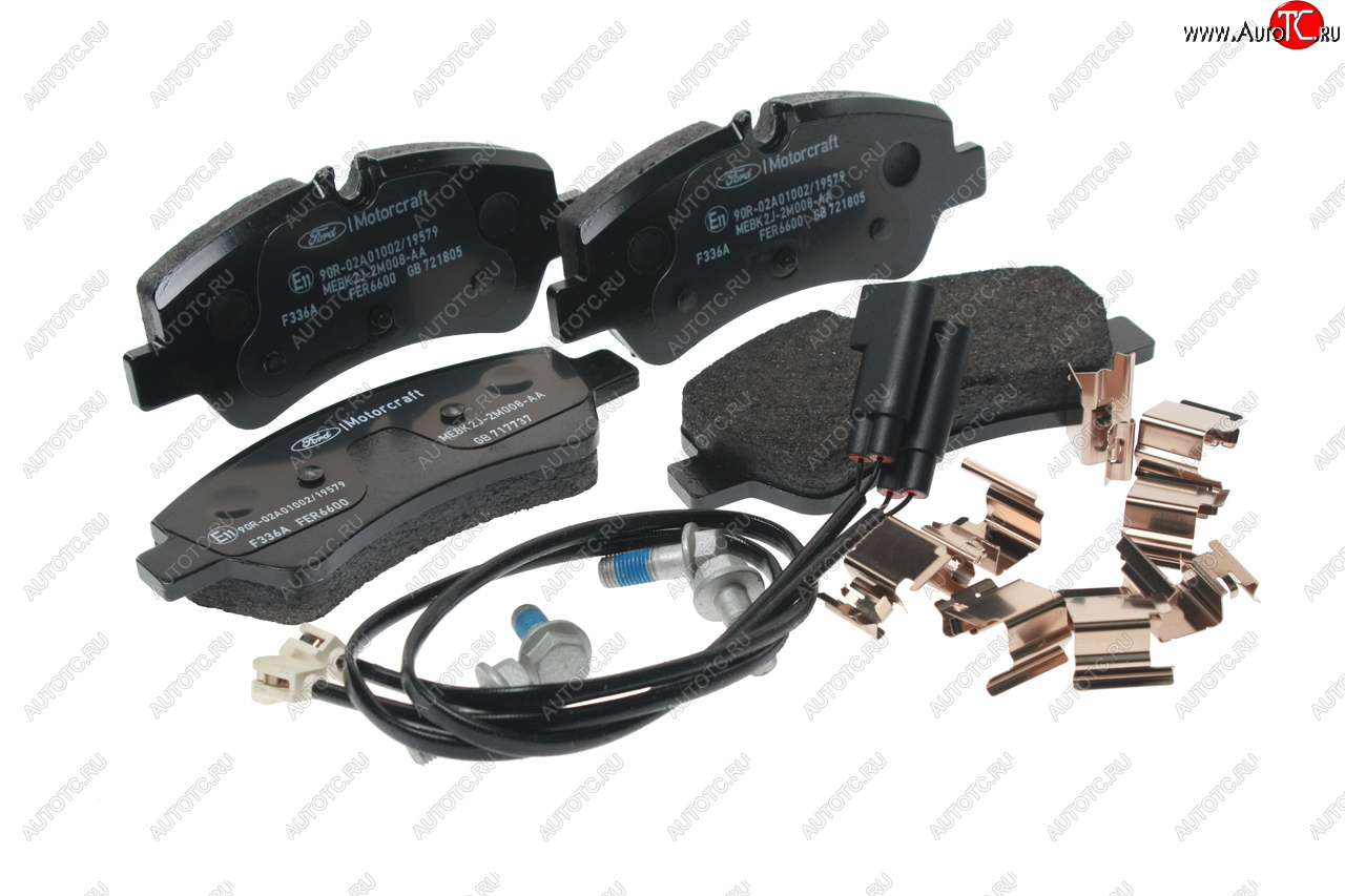 5 749 р. Колодки тормозные задние FORD Ford Transit цельнометаллический фургон (2014-2022)  с доставкой в г. Керчь