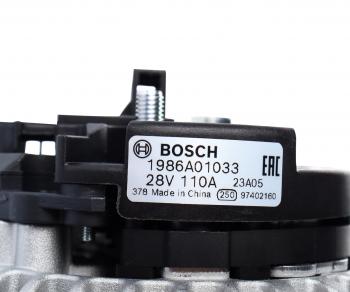 29 999 р. Генератор RENAULT Magnum VOLVO FH12,FM12 (28В,110A) BOSCH BOSCH 1986a01033  с доставкой в г. Керчь. Увеличить фотографию 4