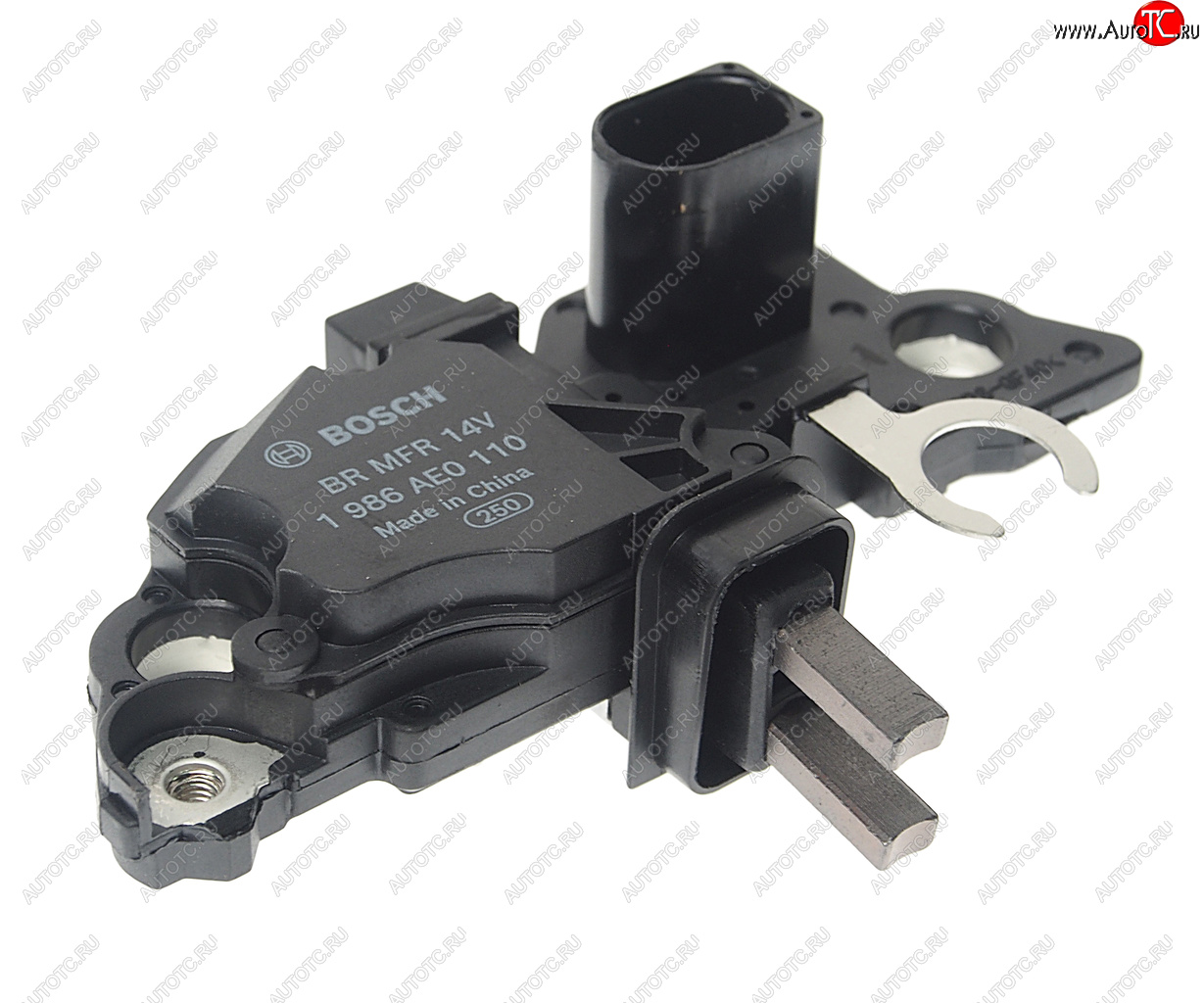4 199 р. Реле регулятор VW AUDI SEAT SKODA напряжения генератора BOSCH BOSCH 1986ae0110  с доставкой в г. Керчь